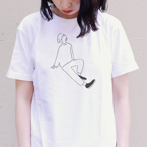 『みあげる』 Tシャツ