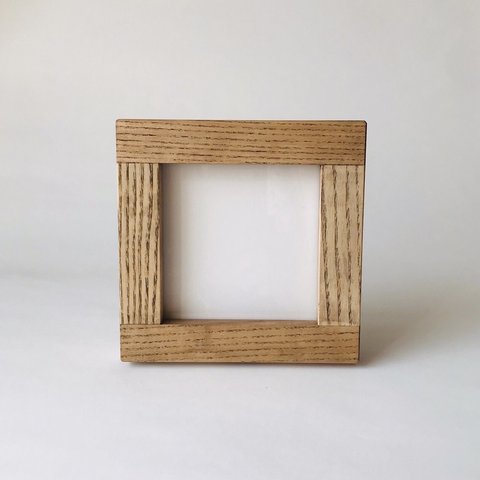 無垢材の木製フォトフレーム（正方形サイズ）