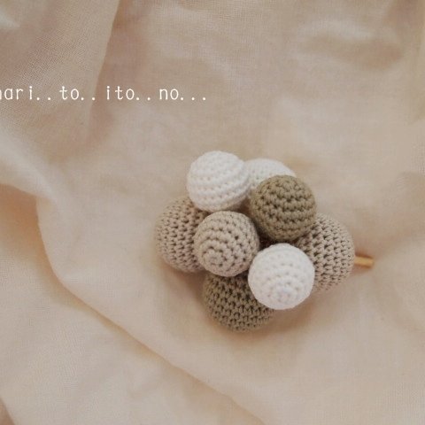 Crochet＊糸乃実達のポニーフック～cotton：col.２