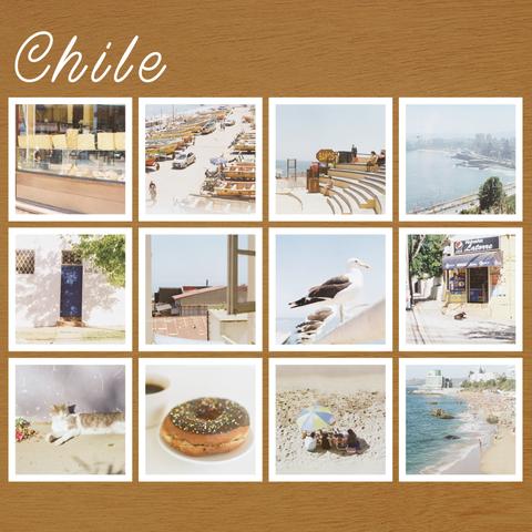 ましかくカード No.2 『 CHILE / 海が心地よい街 』12枚セット