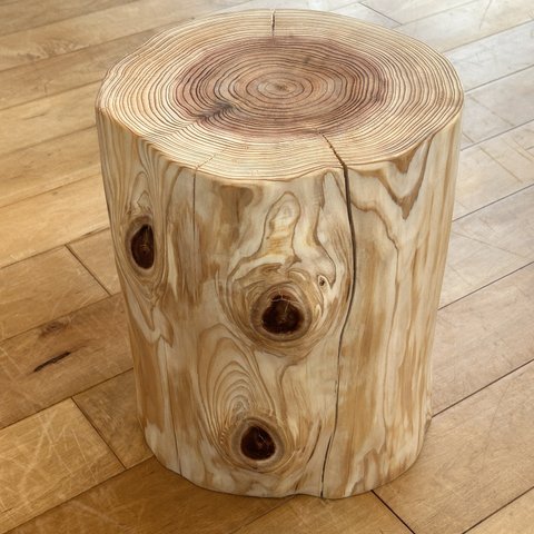 Sugi Wood Stool No.642