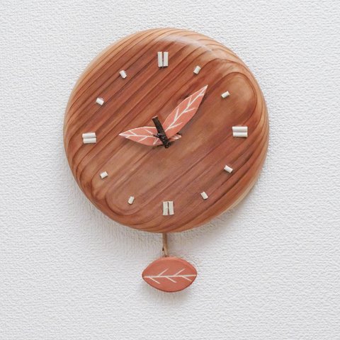 木の振り子掛時計