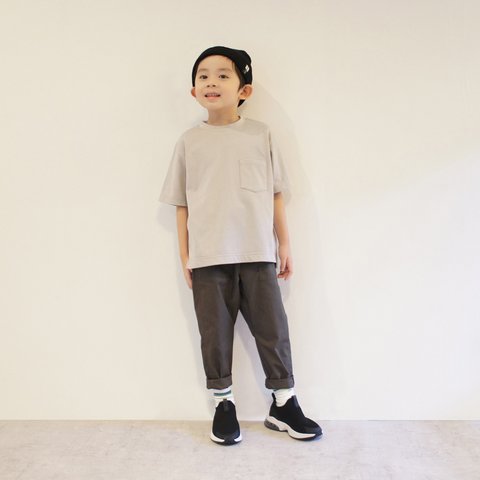 【型紙】BIG Teeシャツ60-90/100-140サイズ　ベビー　キッズ　子供服