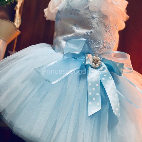 💐Princessdogdress💐　豪華ドレス　シンデレラ　プリンセス　お姫様　コスプレ　犬　猫　ハロウィン