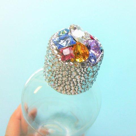 【1点物】Multi Colour Bijou Pet Bottle Cap