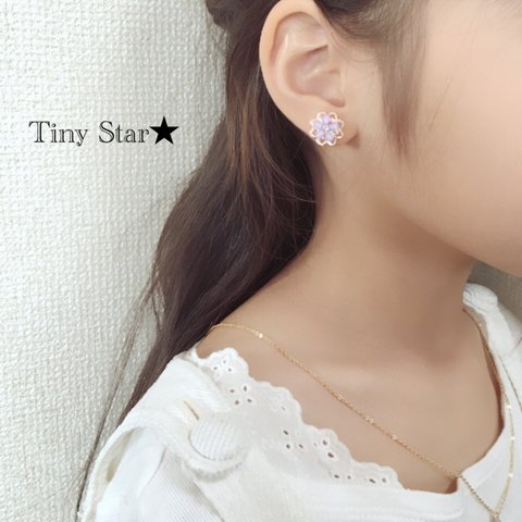 感謝SALE♡お花❁のピアス