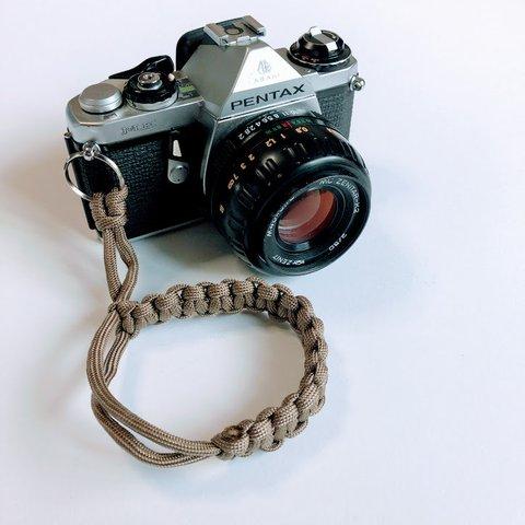 カメラストラップ　Paracord Cobra Camera Wrist Strap