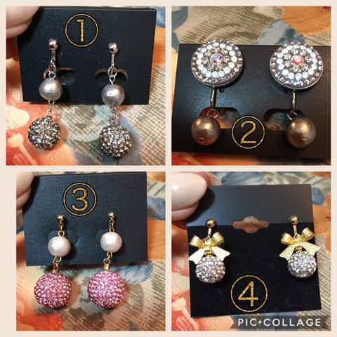 スワロフスキーピアス✨イヤリング