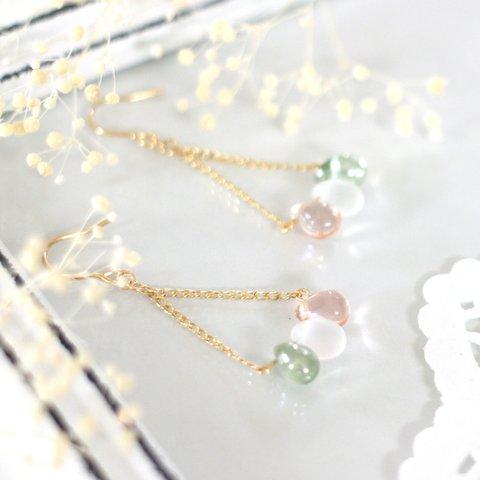 14kgf earrings〈ODANGO〉