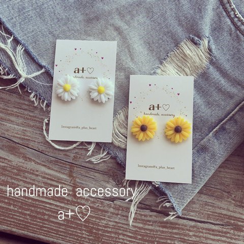 【NEW】一粒flowerピアス