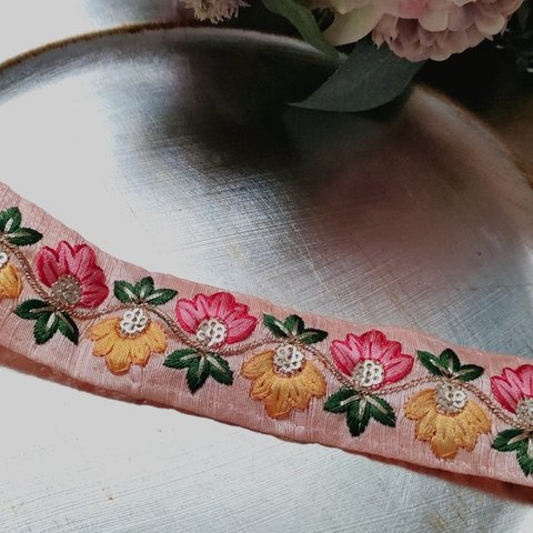 インド刺繍リボン　NO.3