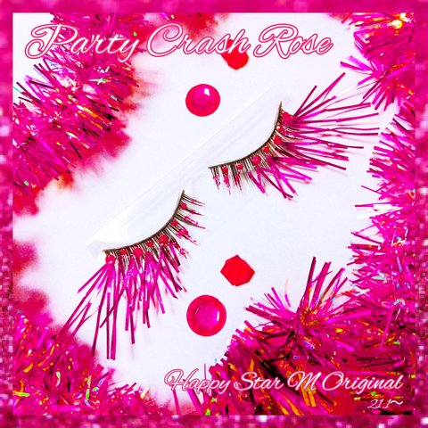 ❤感謝品★Party Crash Rose★partyまつげ パーティー クラッシュ ローズ★