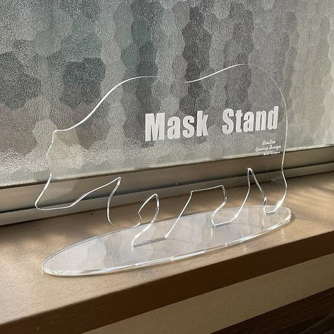 マスクスタンド　クマ　ベアーVerマスクラック　Mask Stand　玄関マスク一時置き マスクかけ 【送料無料】