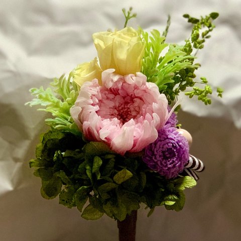 受注作成・adagio仏花arrange・pink🌱