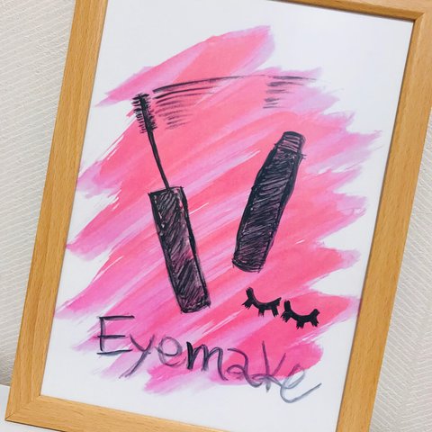 Eyemake pink A4アート