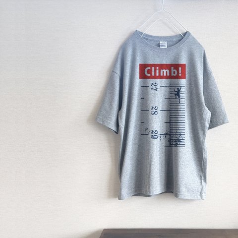 「7mm」ミニクライマー　Ｔシャツ（グレー）