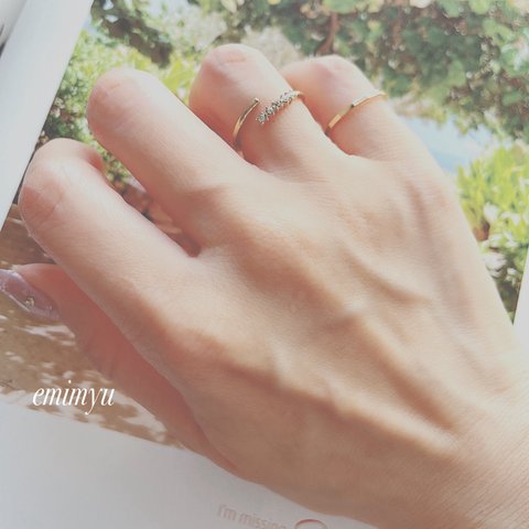 Pair Pinkie Ring