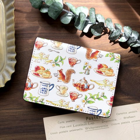 Milktea card case｜紅茶カードケース 定期入れ 母の日