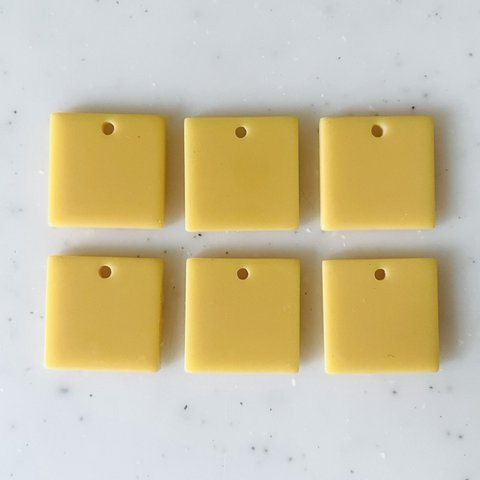 Yellow Square Pendant Tops