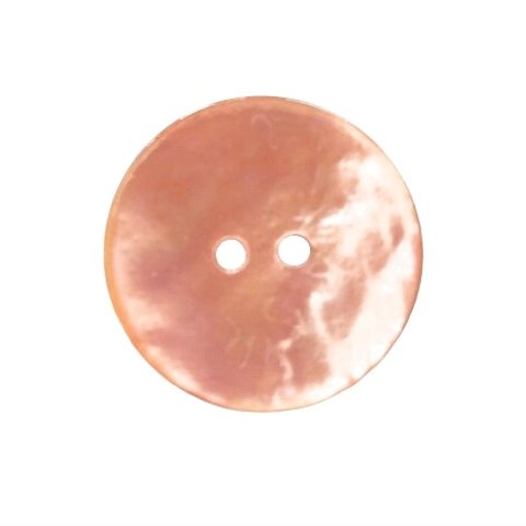 和のオリジナル色に染色したパールシェル貝ボタン　乙女色（おとめ色）　10個セット