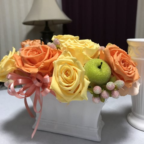 FRUIT  BASKET　プリザーブドフラワーアレンジメント