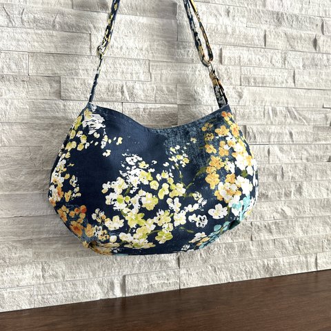 三日月バッグ  -   Dewdrop Navy