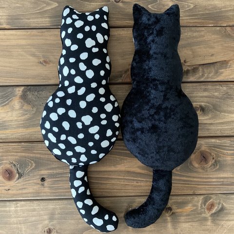 猫のおもちゃ・ダルメシアンブラック/黒猫