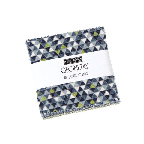 moda mini charm 42枚セット GEOMETRY 生地 布 図形