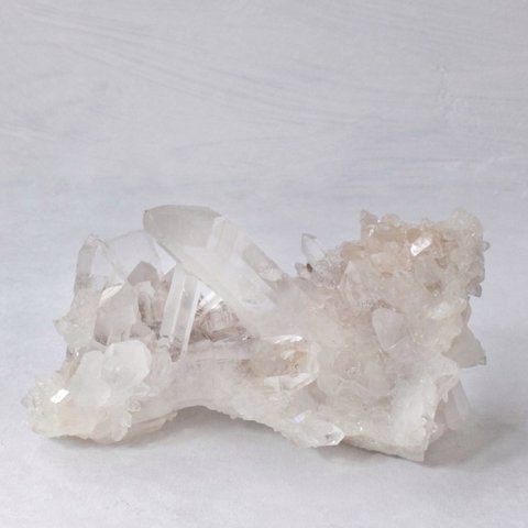 Pink Himalayan quartz cluster (ピンクヒマラヤクォーツクラスター) インド　マニカラン産