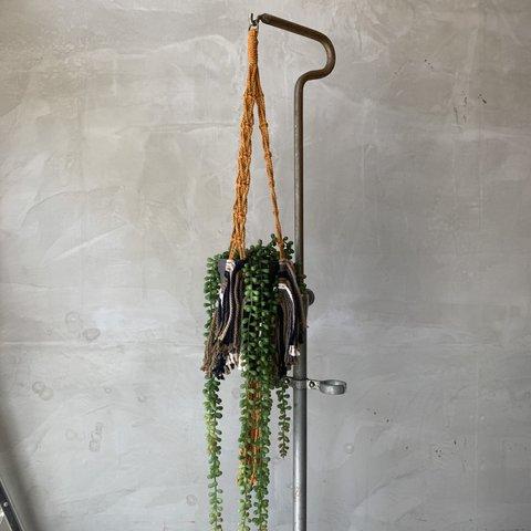 HANGING PLANTER マクラメ編みハンギングプランター