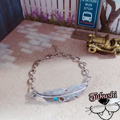 【男性用】Leaf  bracelet