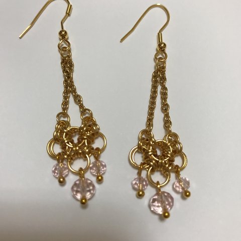 シャンデリア　ピアス