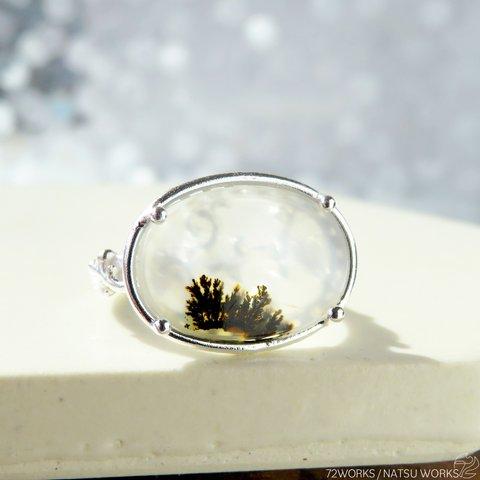 デンドリティック アゲート リング / Dendritic Agate Ring m7