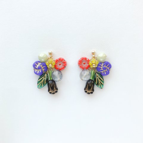 EARRING:「Evening」garden