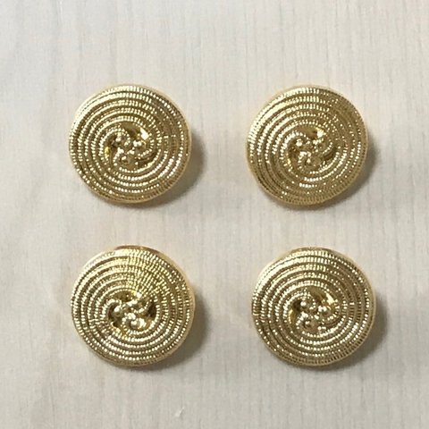 ●20㎜● ANTIQUE GOLD DESIGN ROUND BUTTON CABOCHONS PARTS