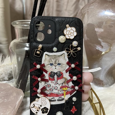 コヤンイサムチョン♡iPhone12ケース♡No.5♡カメリア♡ルミちゃん