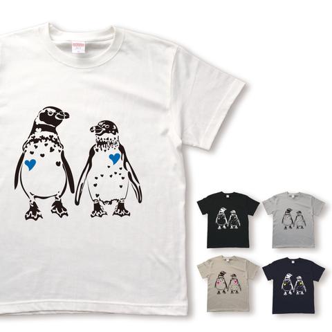 ハートペンギンのTシャツ