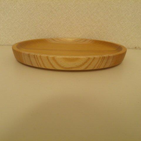 木のお皿　ケヤキ　15.2㎝Φ ×1.7㎝