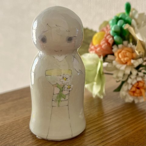 ミニこけし「姫女苑」