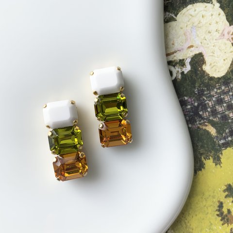 autumn colors pierce / earring