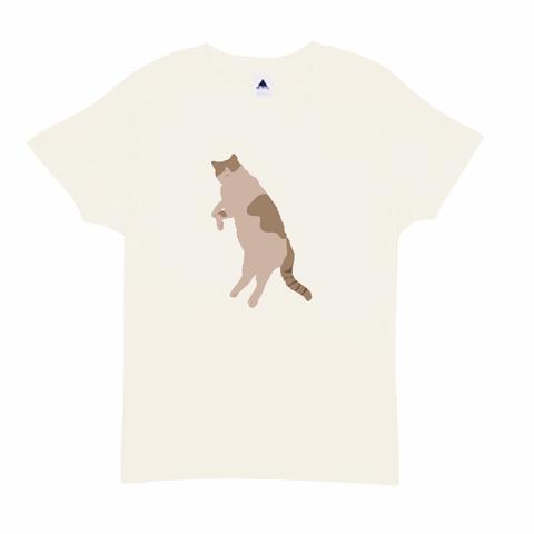 子供用　猫シルエットTシャツ_001B_K2