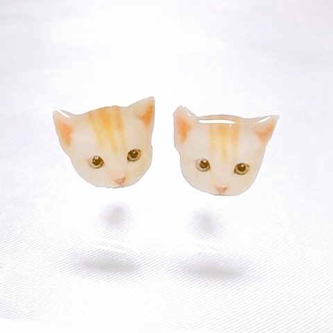 No.648  ねこフェイスピアス☆