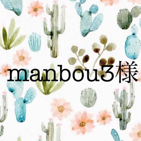 manbou3様専用ページ