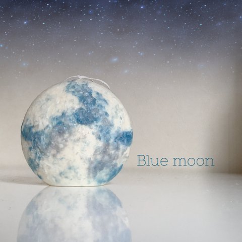 Blue moon candle -ブルームーンキャンドル