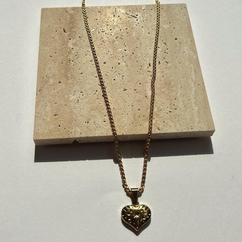 stardust heart necklace #54