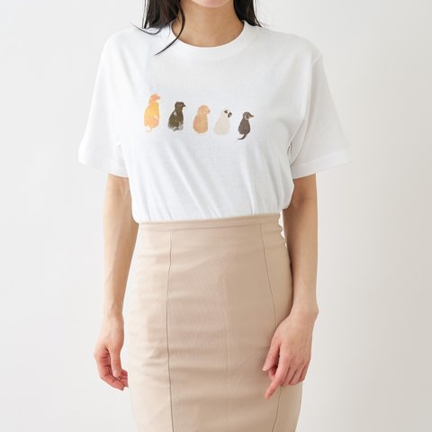 おすわりTシャツ