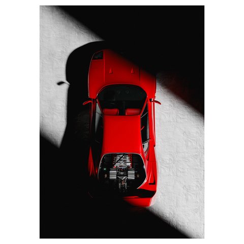 【フェラーリ Ferrari インテリア ポスター Testarossa f40 モダン】人気 アート 高級 写真 ポップ おしゃれ グッズ かっこいい 壁掛け インテリア雑貨 カフェ風 車