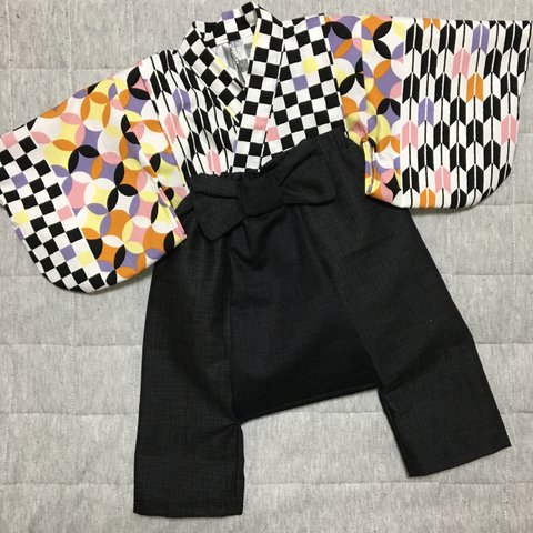 ＊完成品＊ベビー着物と袴風サルエルパンツ