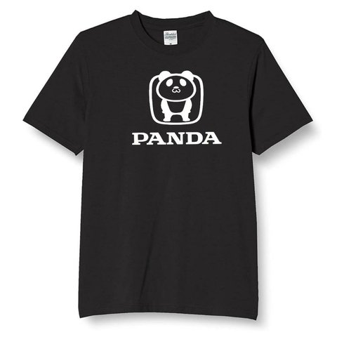 パロディTシャツ パンダ おもしろ 面白 カジュアル プリント ネタTシャツ
