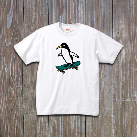 ペンギン　スケーター　#2　  Tシャツ